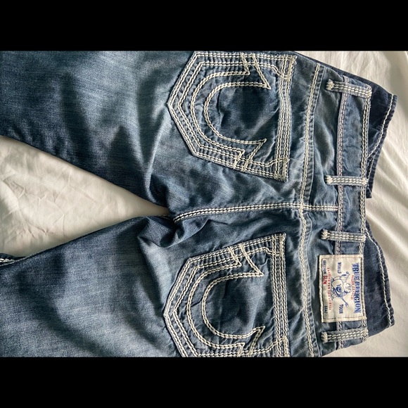 true religion double stitch
